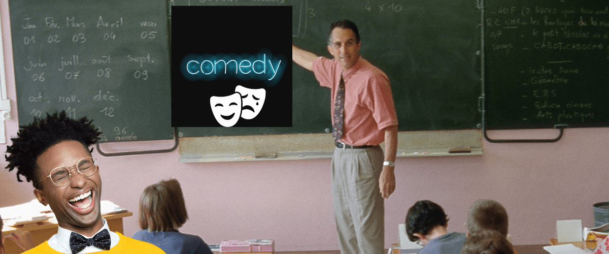Teacher Teaching a class Comedy Big Belly Comedy Club London