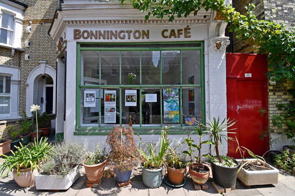 Bonington cafe, London.