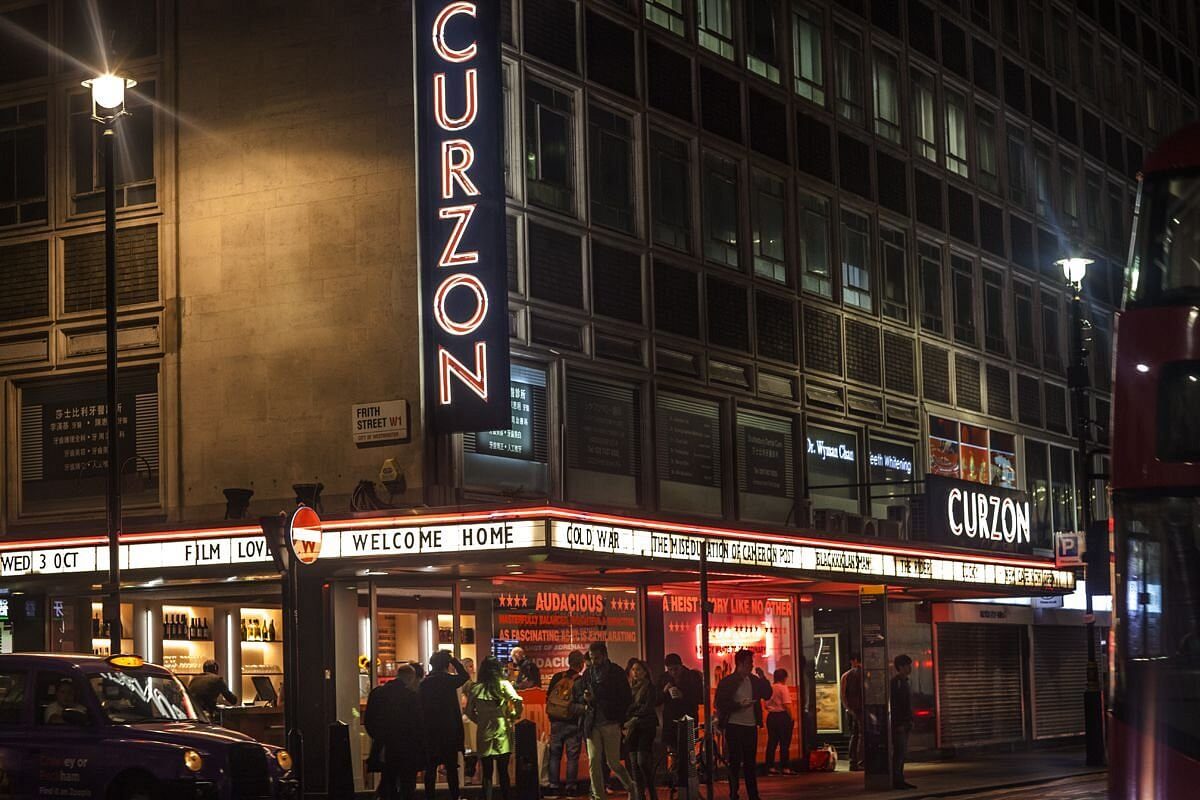 Curzon theatre in London, England.