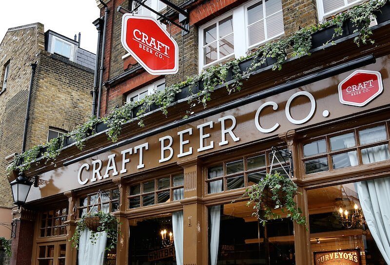 Craft beer, London
