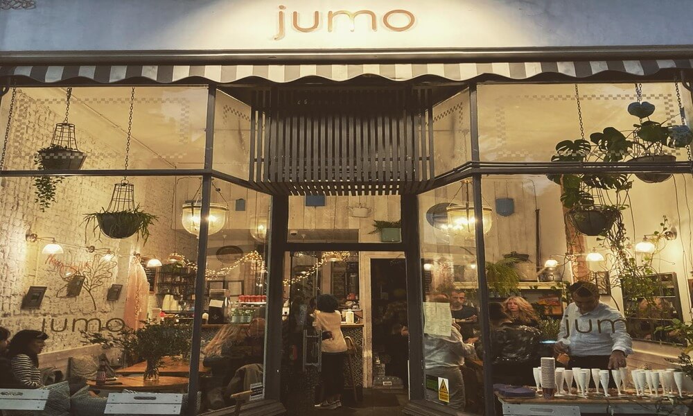 Jumo is a coffee shop in london.