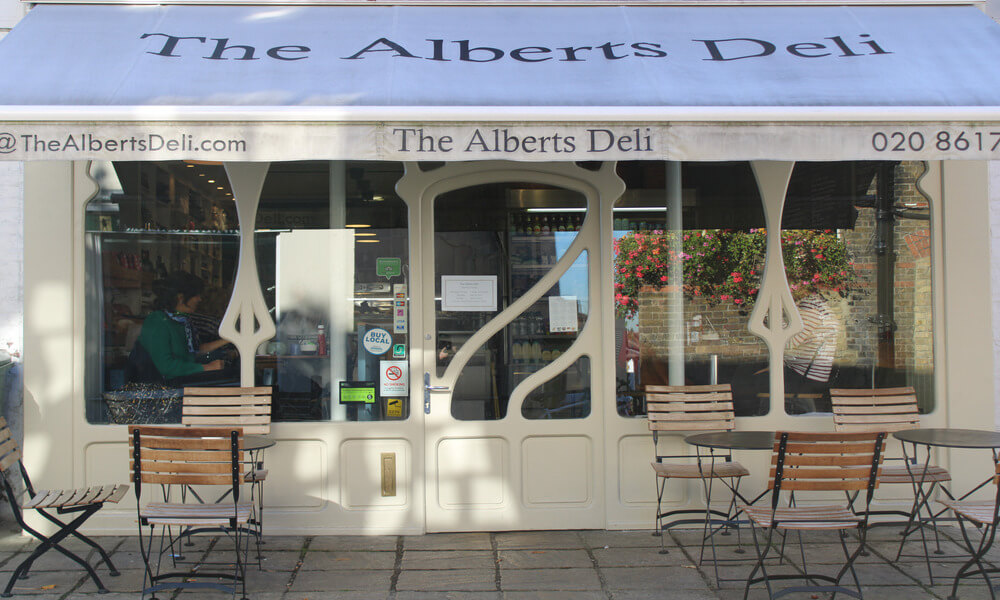 The albert's deli is a restaurant.
