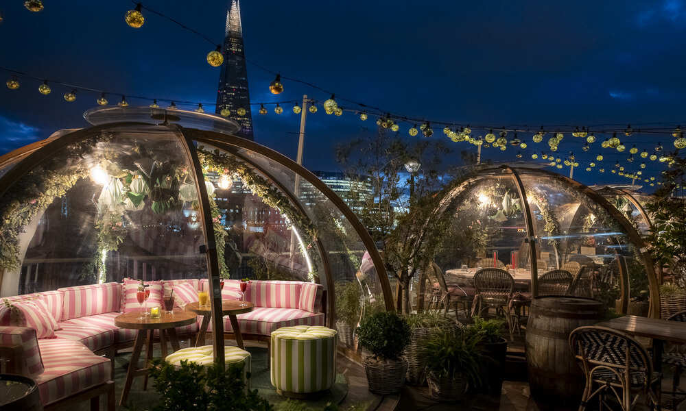 London's best rooftop bars and restaurants.