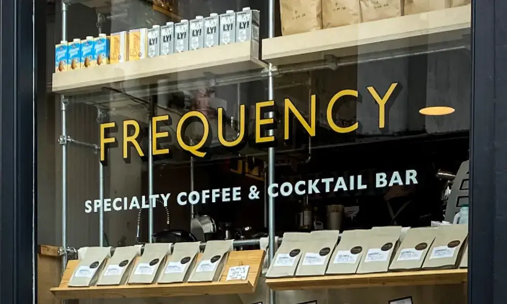 Frequency specialty coffee & cocktail bar.