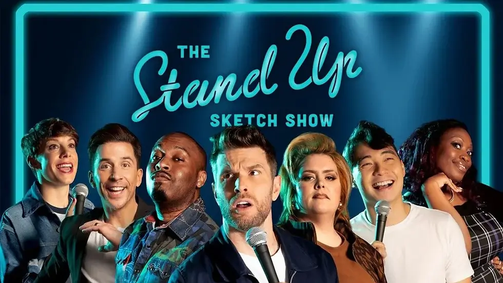 The stand up sketch show logo.