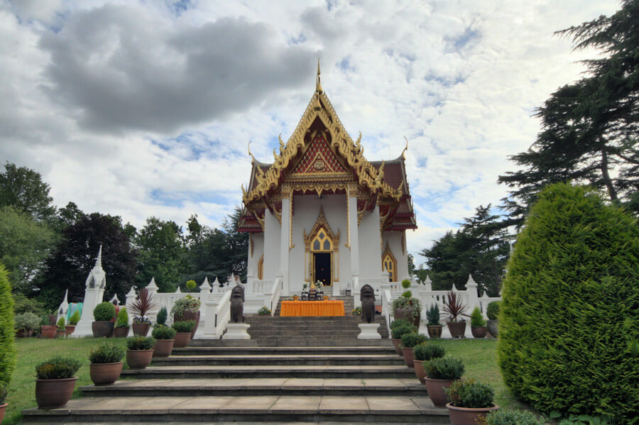 Thailand buddhist temple in bangkok, thailand.