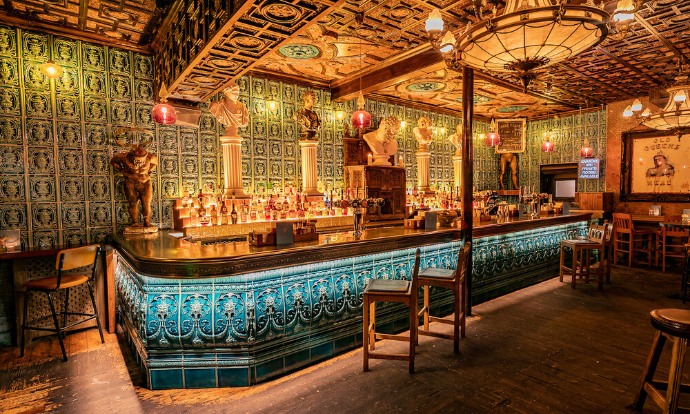 Egyptian bar in london.
