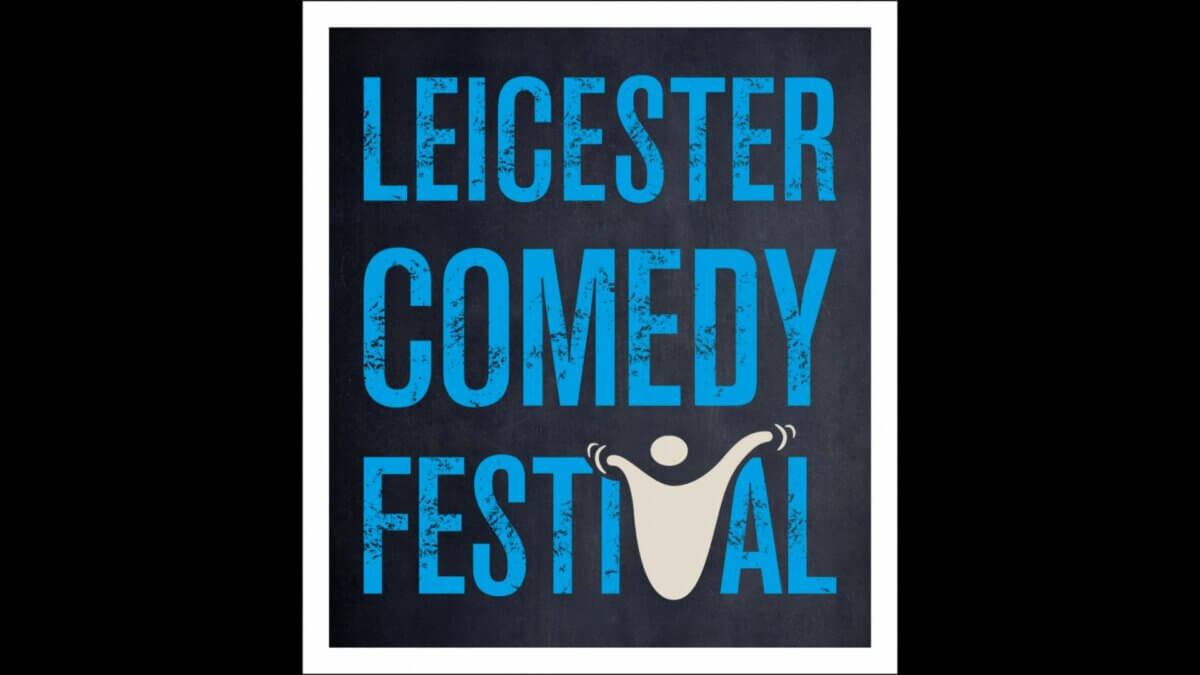 Leicester comedy festival poster.