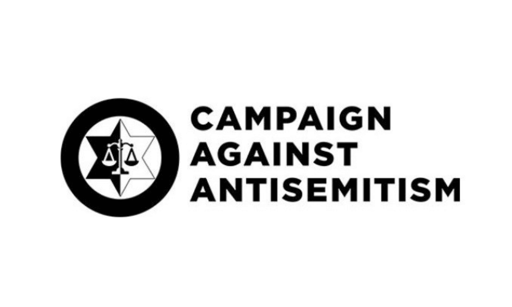 Campaign against antisemitism logo.